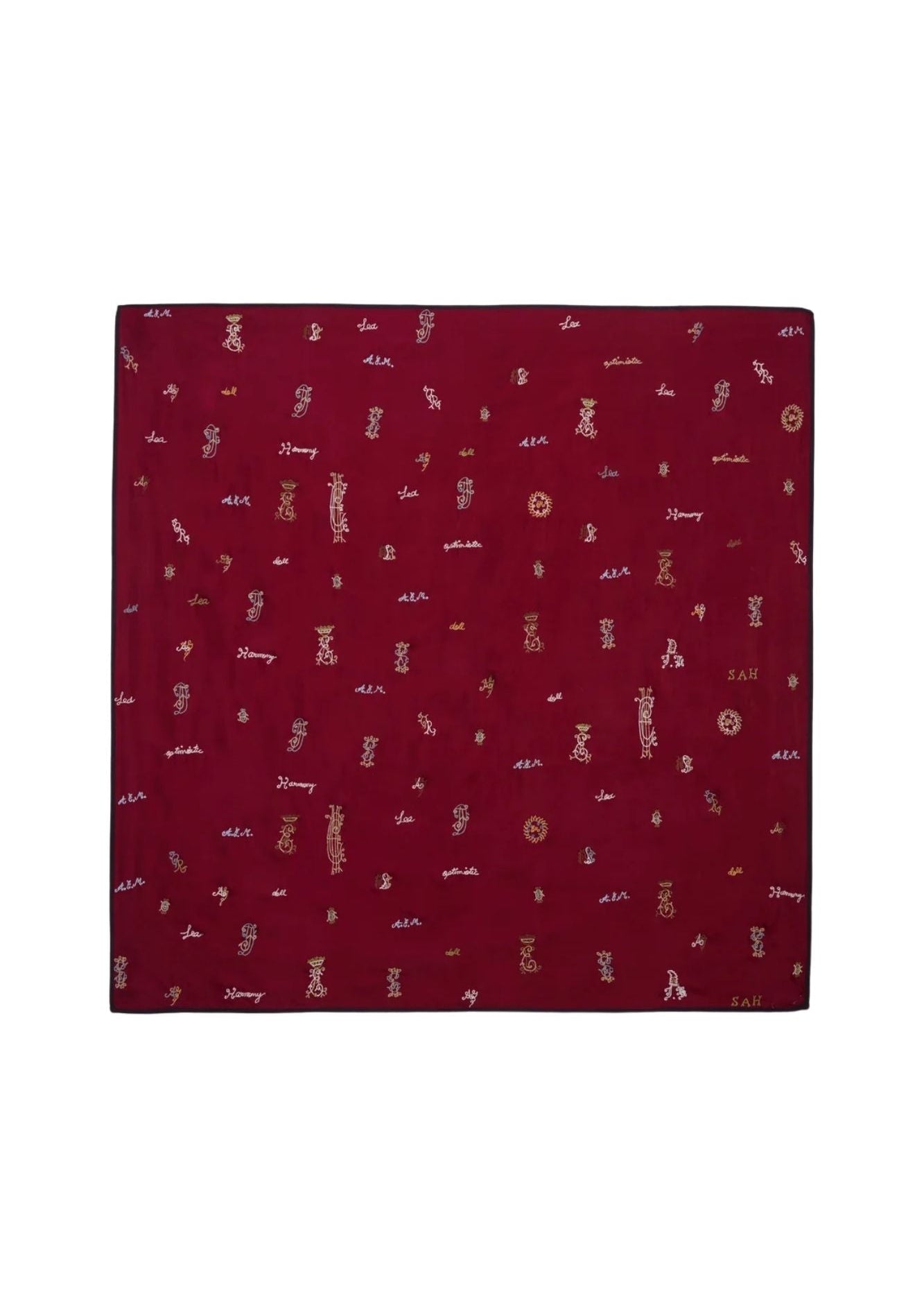 Sea Juliet Scarf - Vermillion