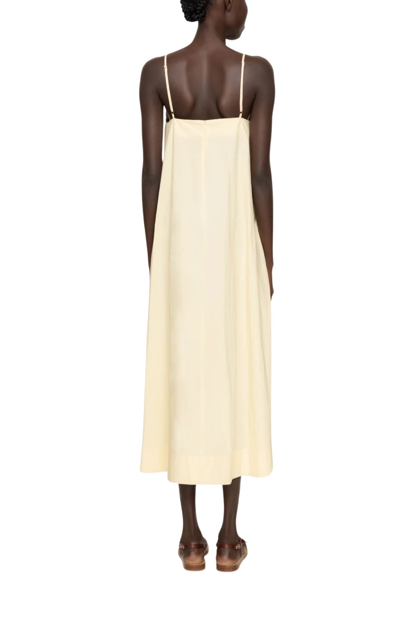 Sea Lisette Solid Ruffle Maxi Sundress - Vermillion