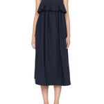 Sea Lois Twill Tank Dress - Vermillion