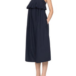 Sea Lois Twill Tank Dress - Vermillion