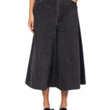 Sea Lyssa Denim Culottes - Vermillion