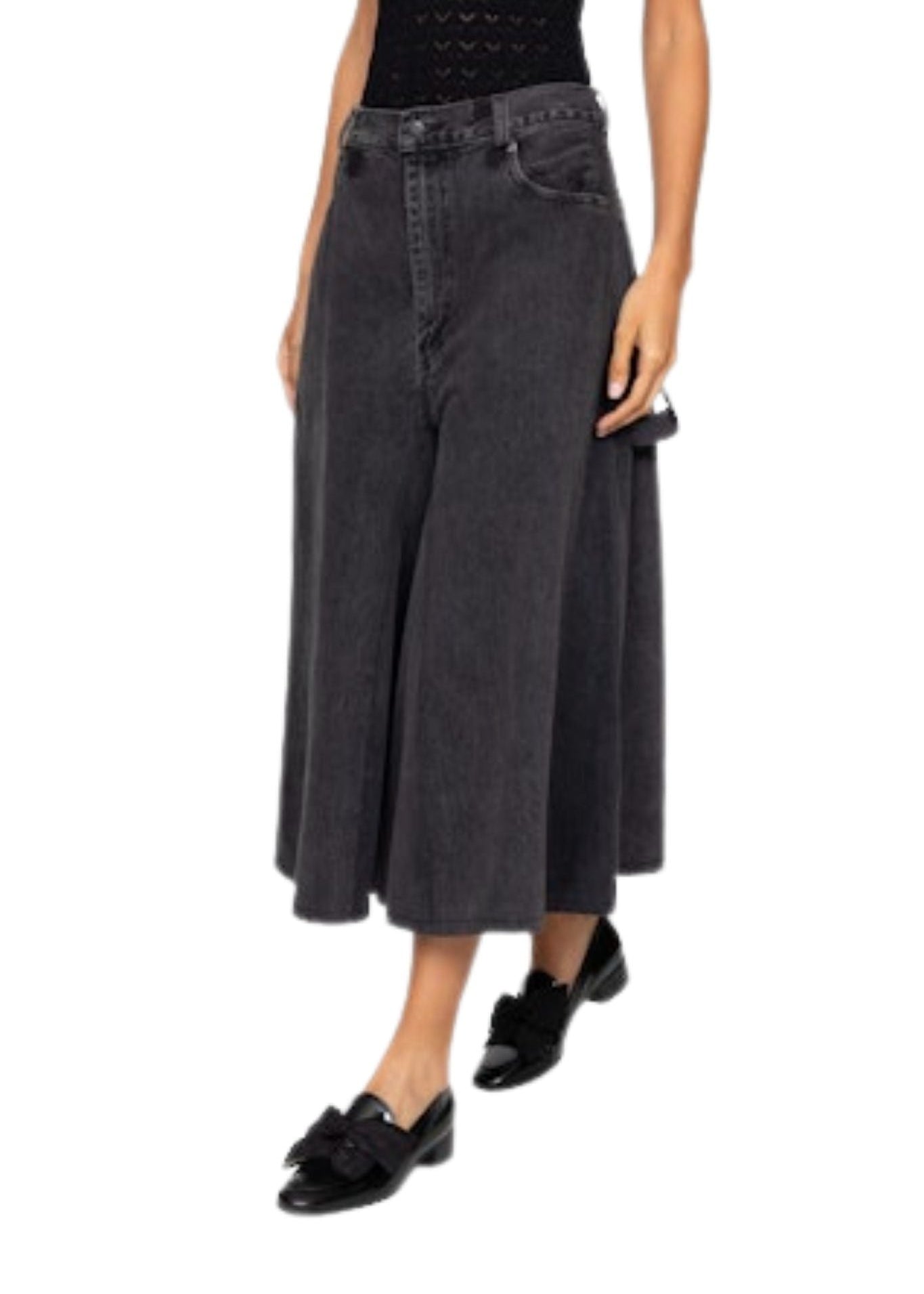 Sea Lyssa Denim Culottes - Vermillion
