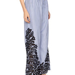 Sea Maella Stripe Pants - Vermillion