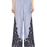 Sea Maella Stripe Pants - Vermillion