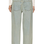 Sea Perlette Denim Pants - Vermillion