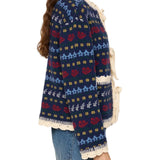 Sea Preston Knit Tie Front Cardigan - Vermillion