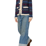 Sea Preston Knit Tie Front Cardigan - Vermillion