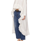 Sea Solene Solid Up Down Top - Vermillion