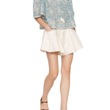 Sea Stasia Denim Jean Shorts - Vermillion