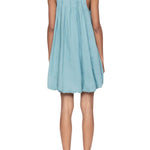 Sea Violet Halter Mini Dress - Vermillion