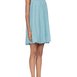 Sea Violet Halter Mini Dress - Vermillion