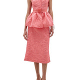 Silvia Tcherassi Atira Skirt - Vermillion