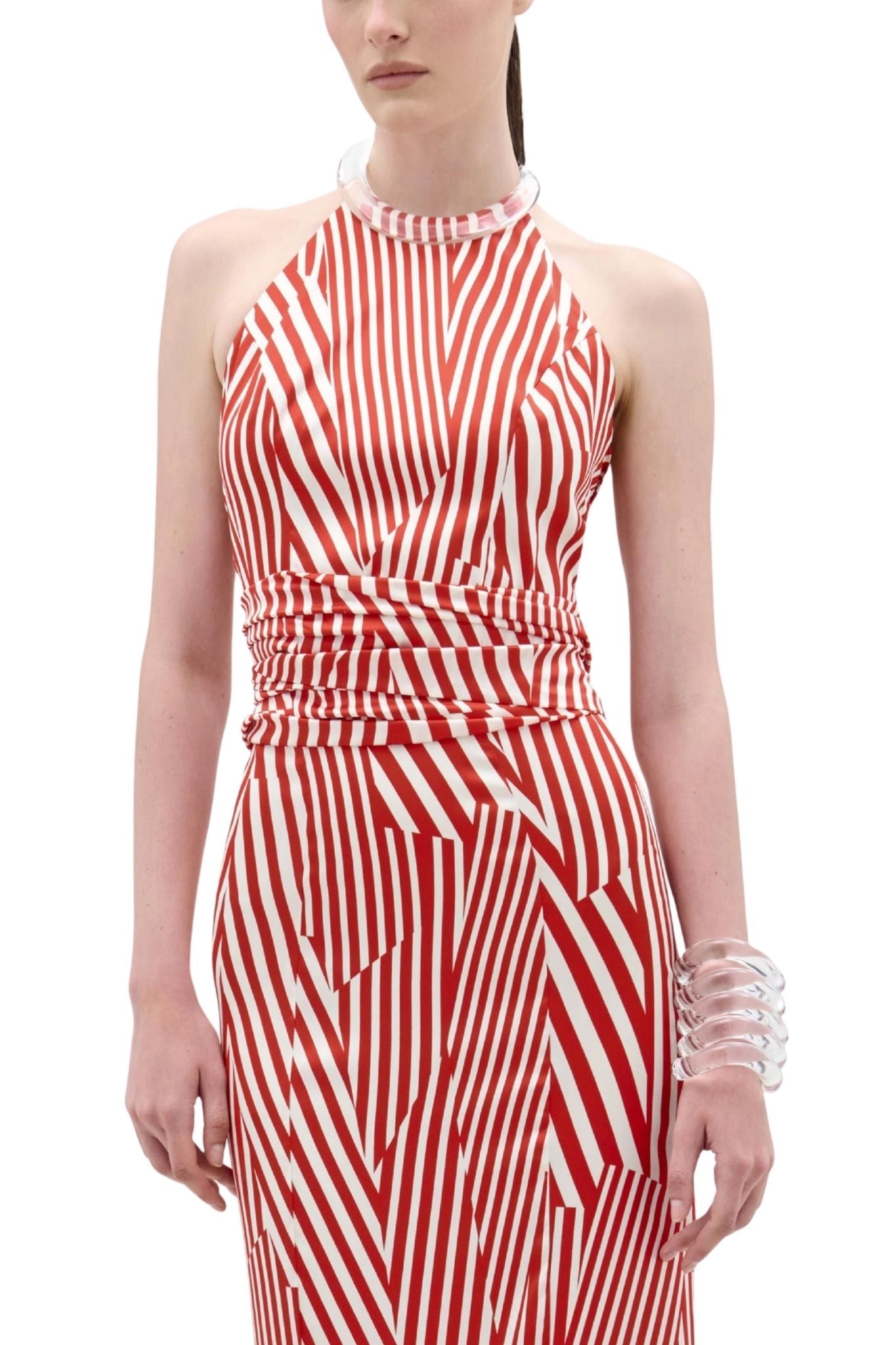 Silvia Tcherassi Carmela Blouse - Vermillion