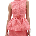 Silvia Tcherassi Colony Blouse - Vermillion