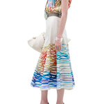 Silvia Tcherassi Erin Skirt - Vermillion