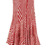 Silvia Tcherassi Florina Skirt - Vermillion
