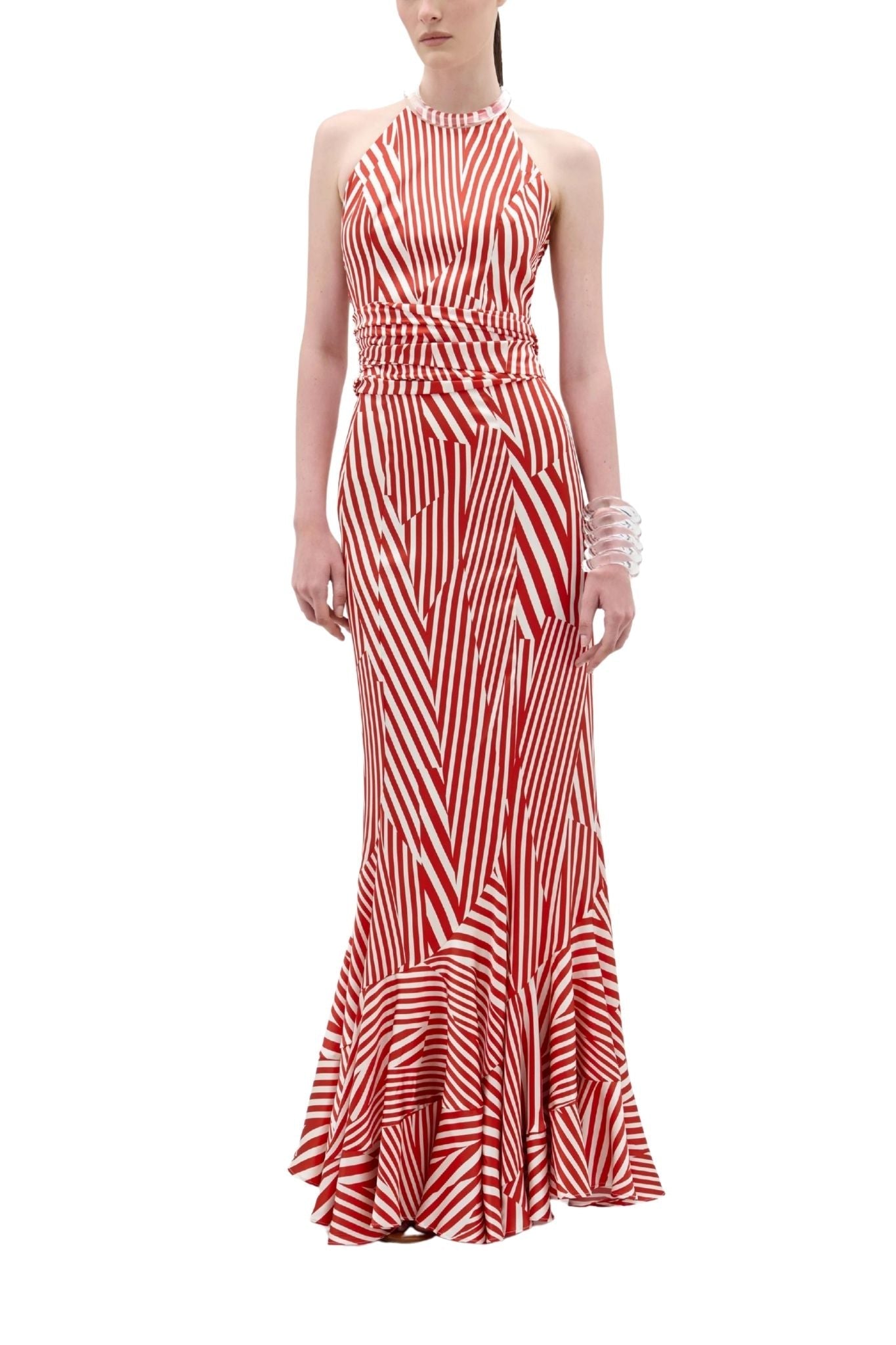 Silvia Tcherassi Florina Skirt - Vermillion