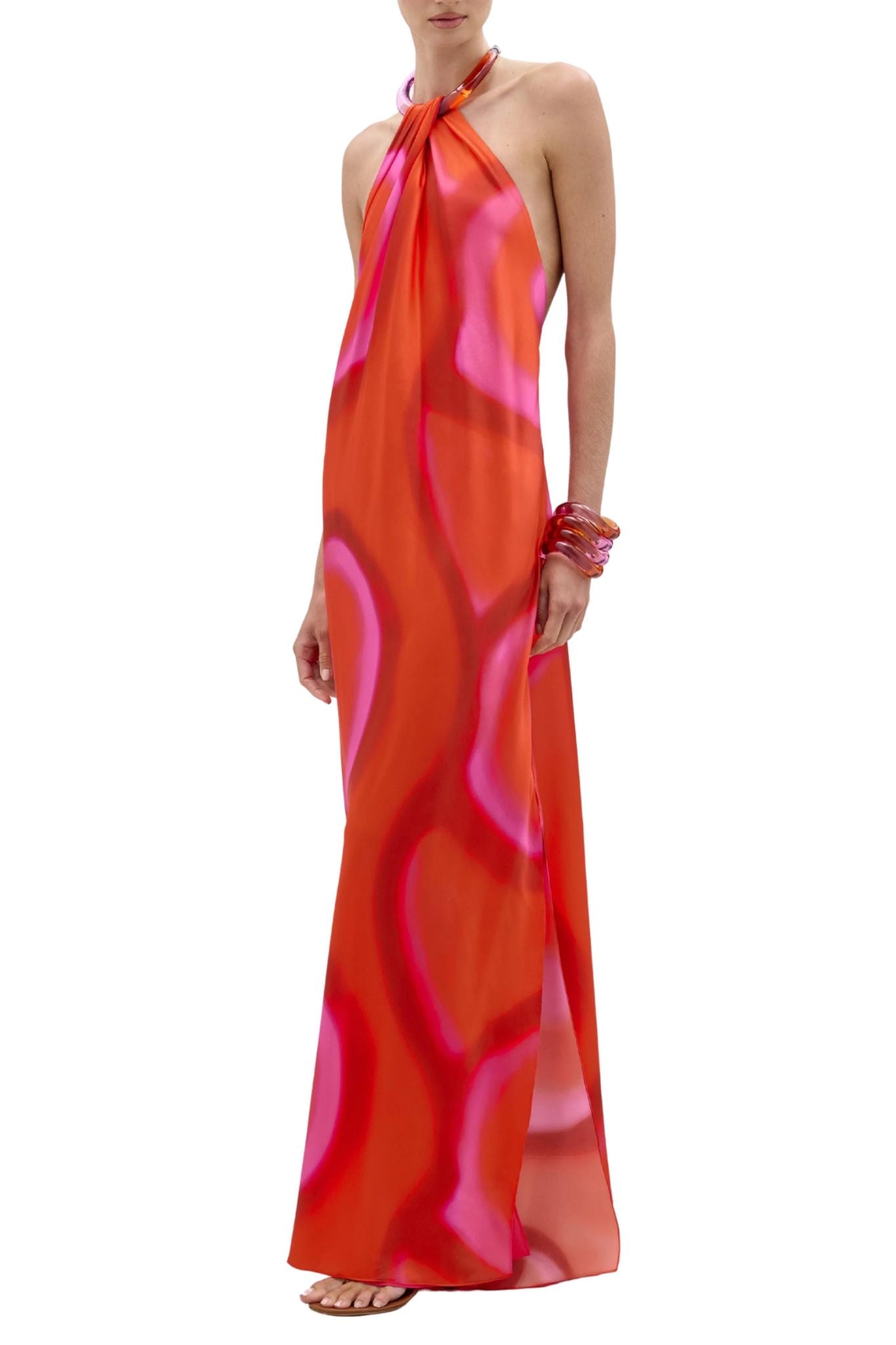 Silvia Tcherassi Jesse Dress - Vermillion