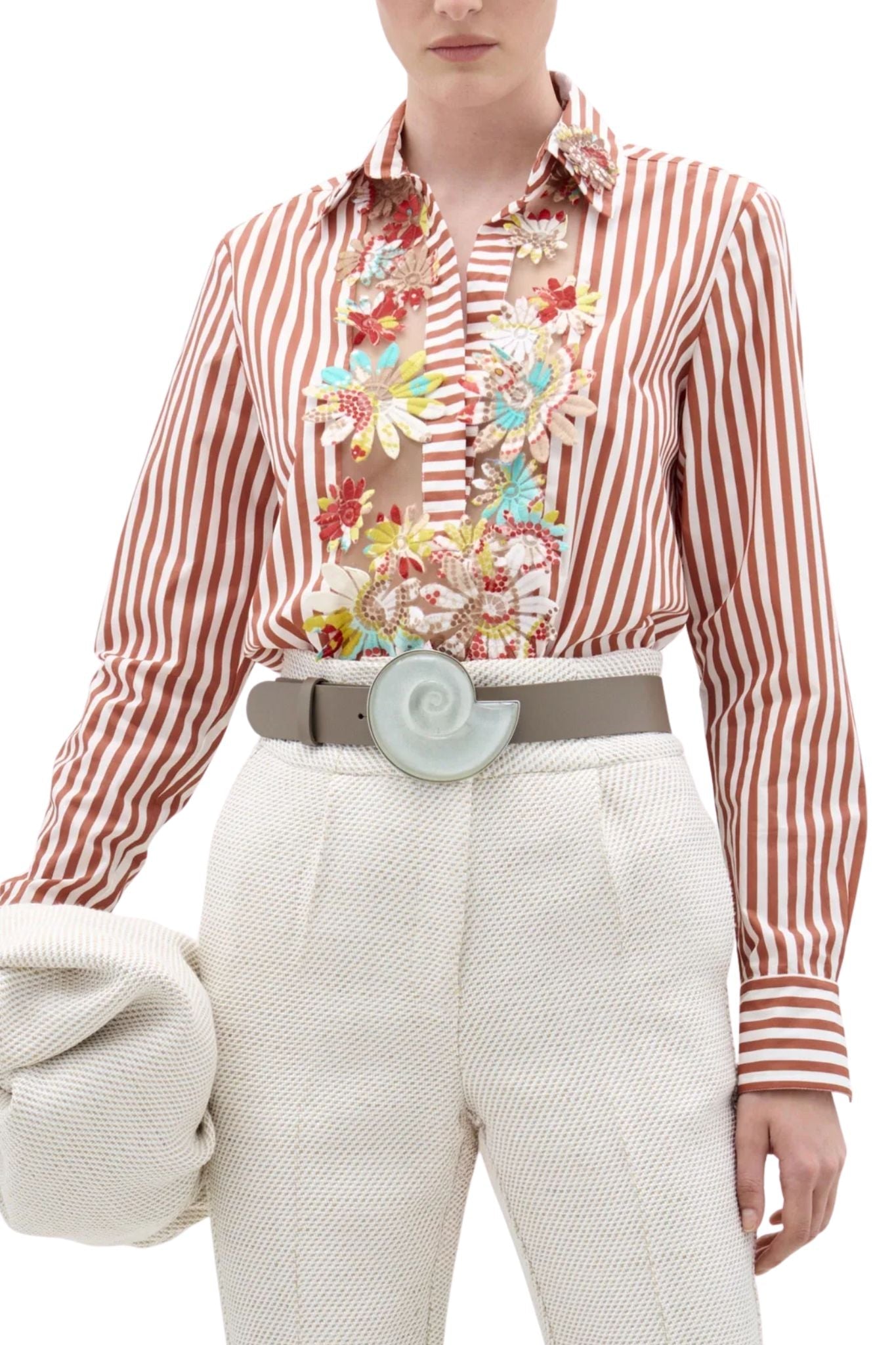 SIlvia Tcherassi Karole Blouse - Vermillion
