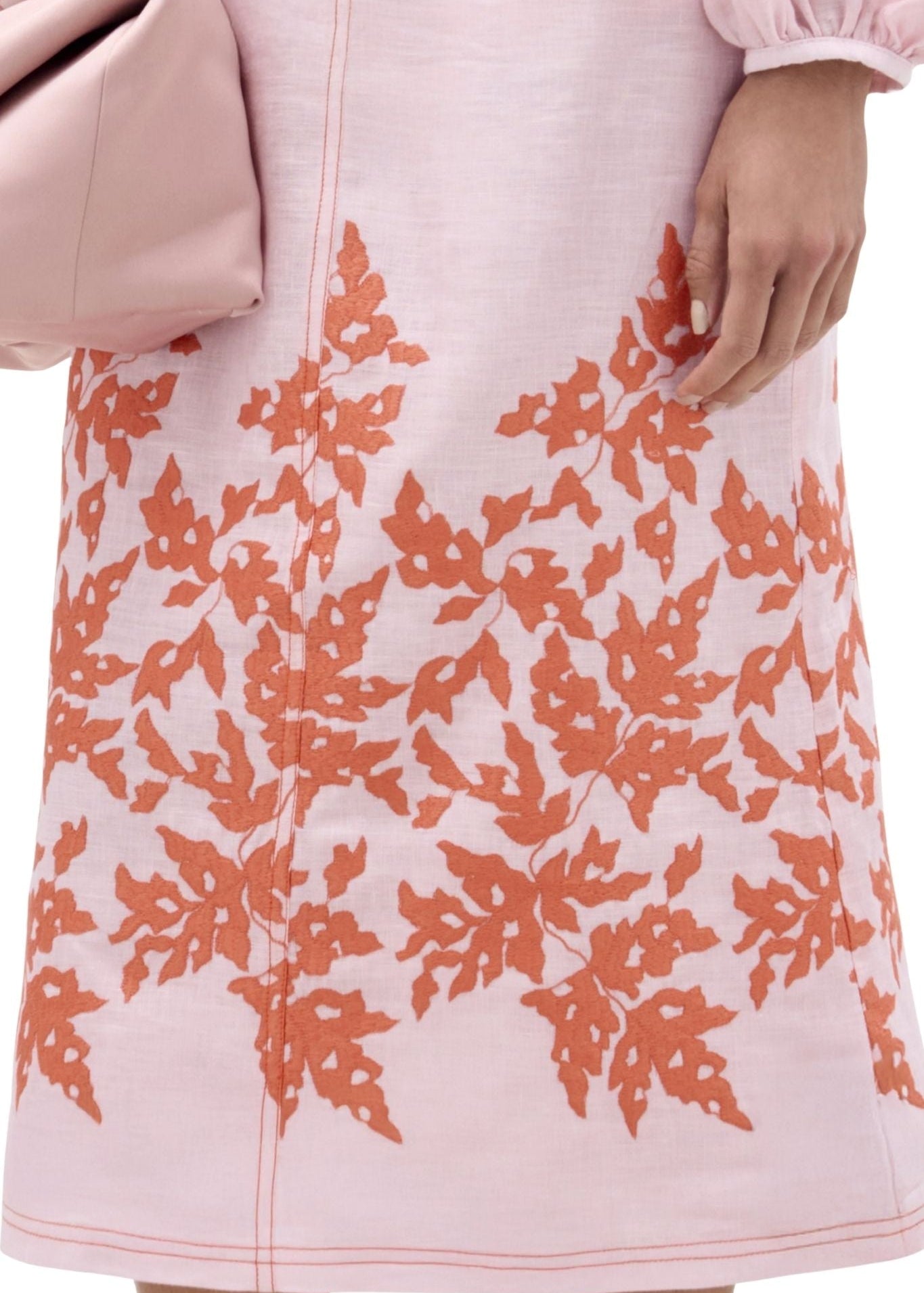 Silvia Tcherassi Layan Skirt - Vermillion