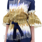 Silvia Tcherassi Lucaya Blouse - Vermillion