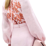 Silvia Tcherassi Molveno Blouse - Vermillion