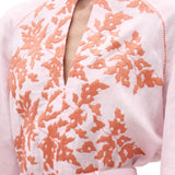 Silvia Tcherassi Molveno Blouse - Vermillion