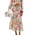 Silvia Tcherassi Nelida Skirt - Vermillion