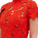 Silvia Tcherassi Taiana Dress - Vermillion