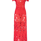 Silvia Tcherassi Taiana Dress - Vermillion