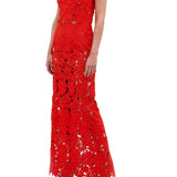 Silvia Tcherassi Taiana Dress - Vermillion