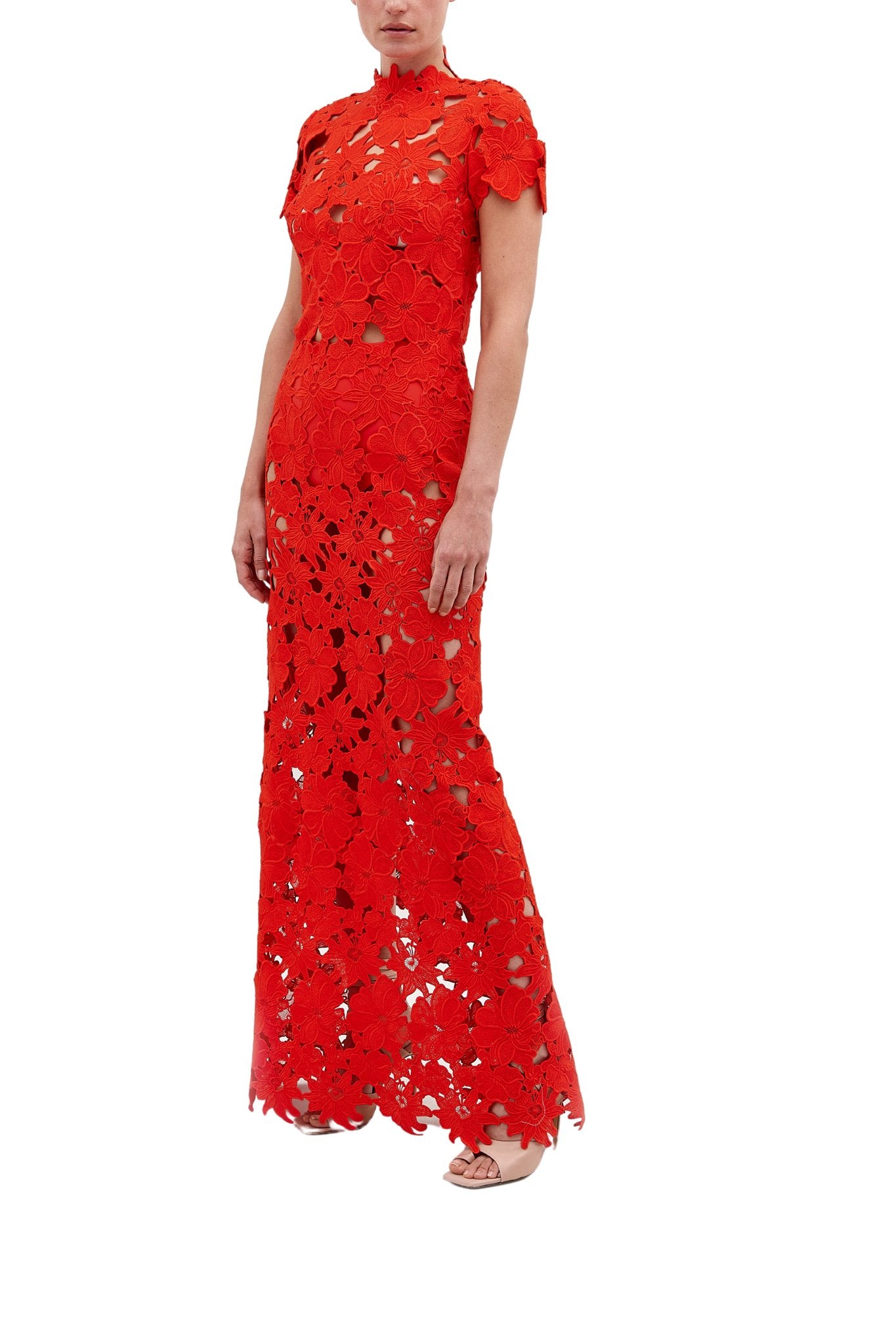 Silvia Tcherassi Taiana Dress - Vermillion