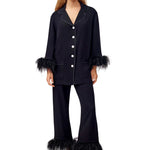 Sleeper Party Pajama Double Feather - Vermillion