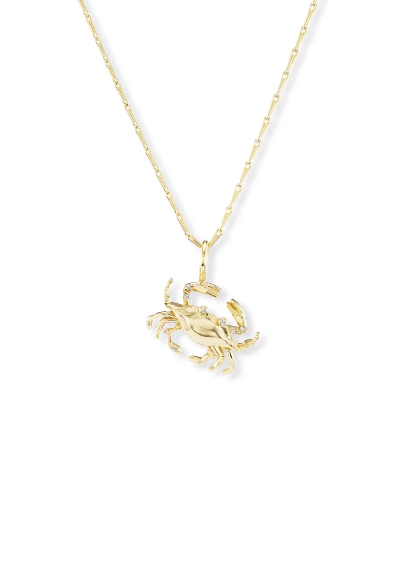 Small Zodiac Pendant on 16" Chain - Vermillion