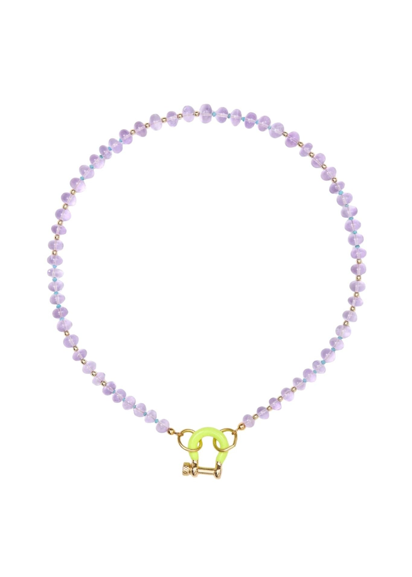 Spicy Dan Benny Necklace - Vermillion