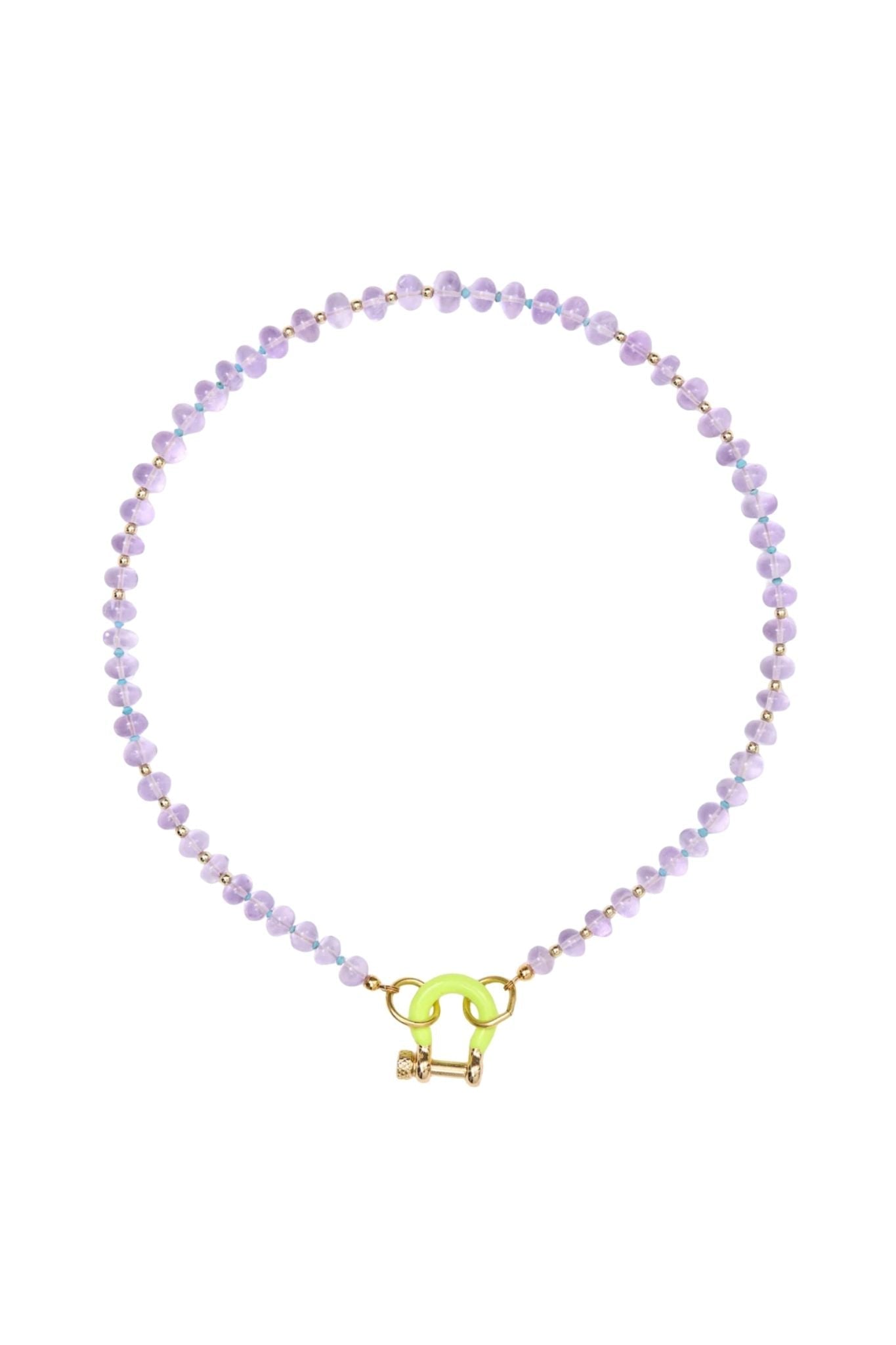 Spicy Dan Benny Necklace - Vermillion