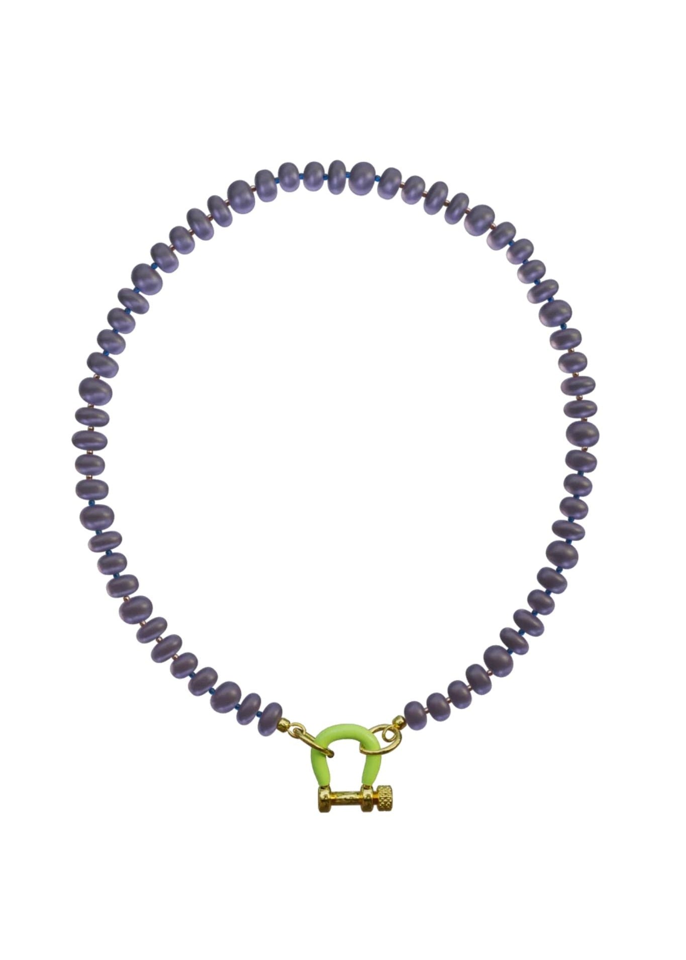 Spicy Dan Benny Necklace - Vermillion