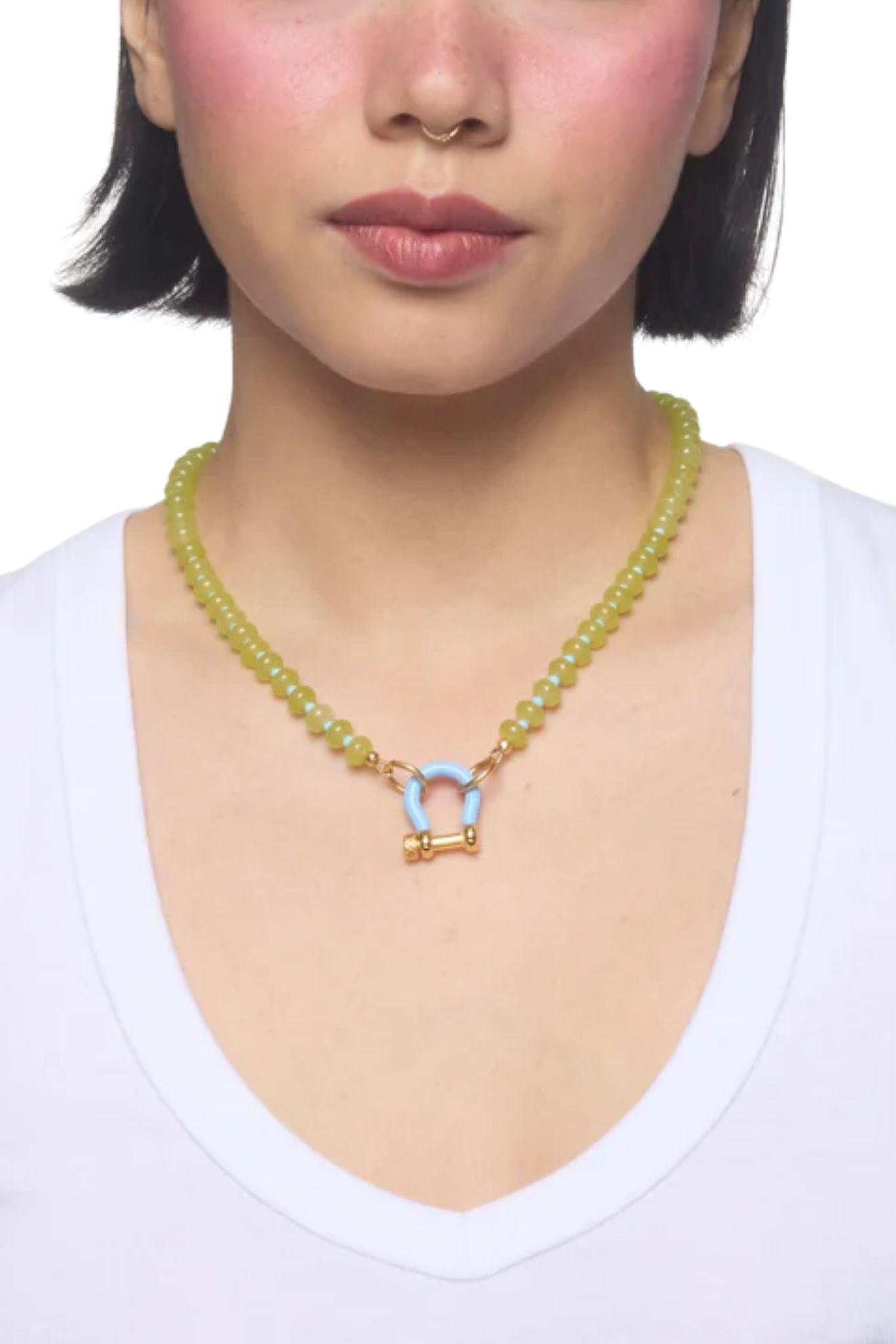 Spicy Dan Cosmo Necklace - Vermillion