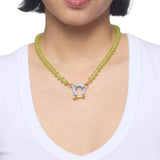 Spicy Dan Cosmo Necklace - Vermillion