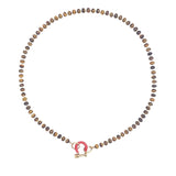 Spicy Dan Garth Necklace - Vermillion