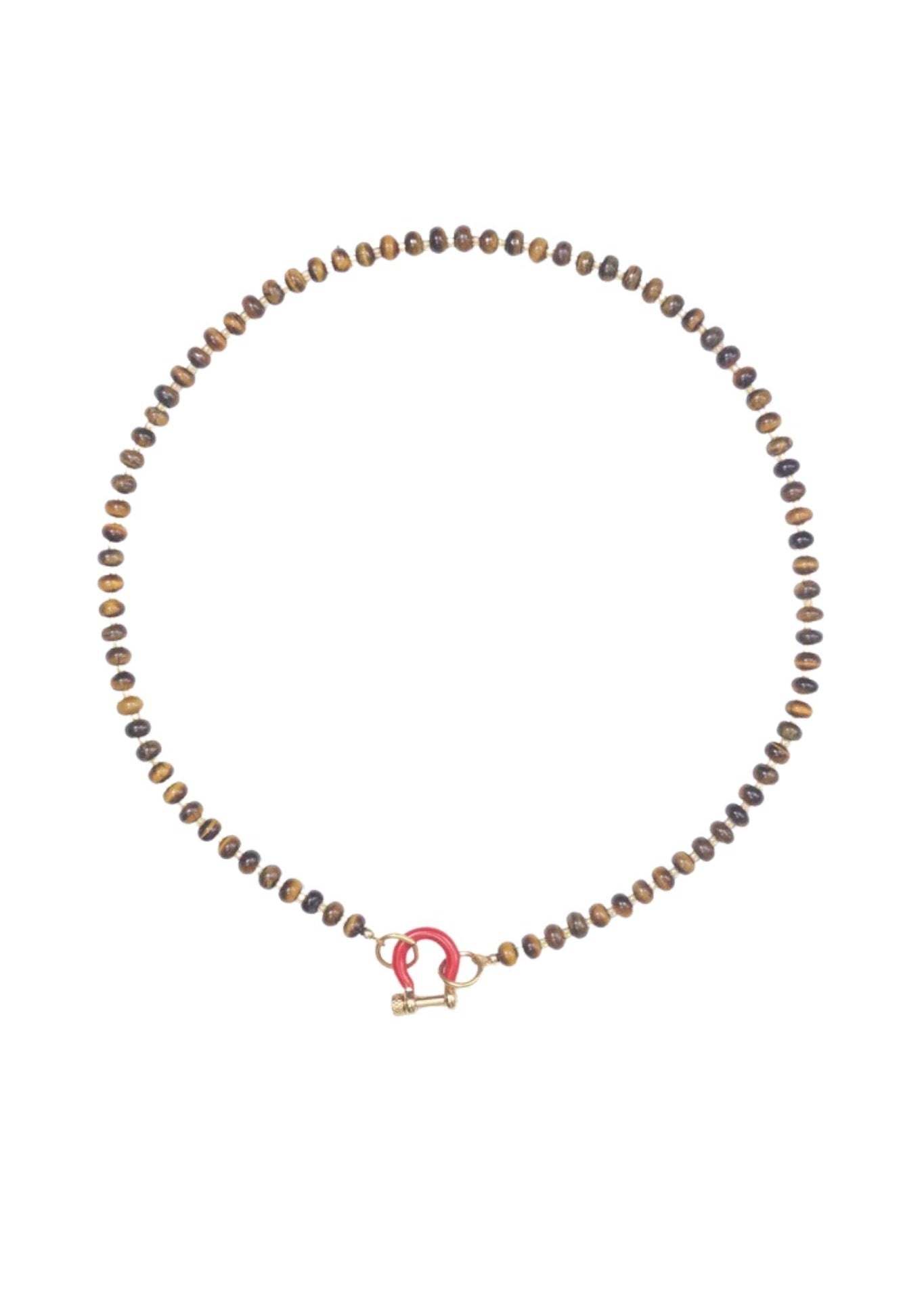 Spicy Dan Garth Necklace - Vermillion
