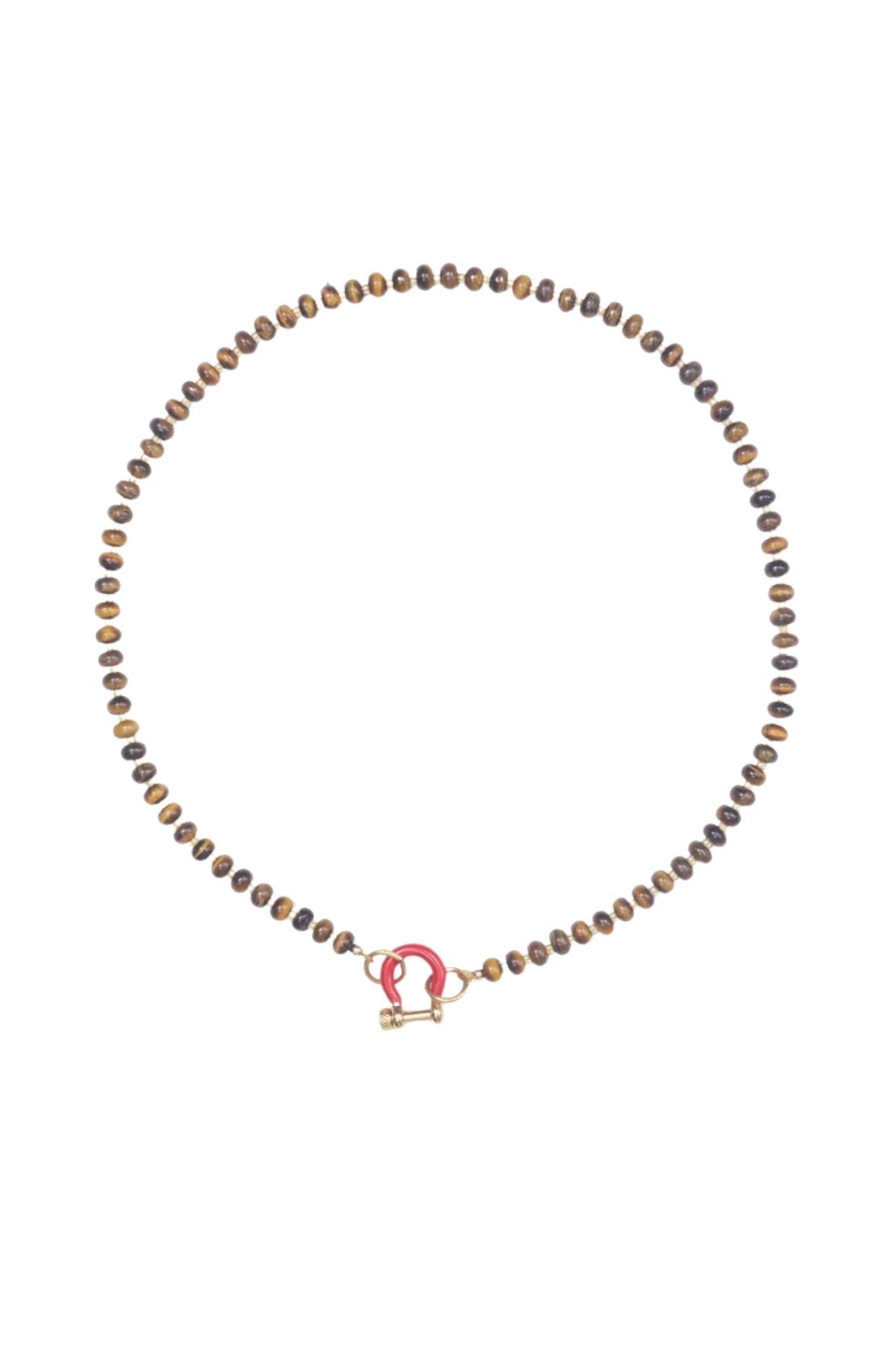 Spicy Dan Garth Necklace - Vermillion