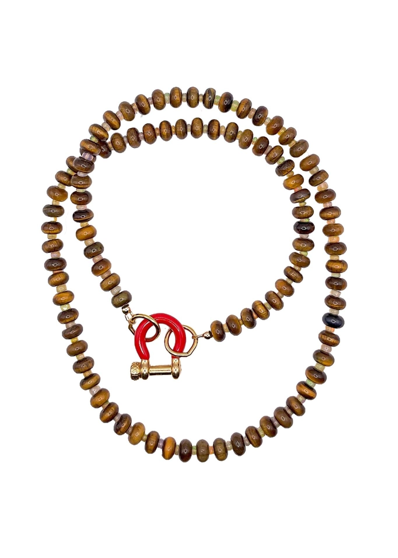 Spicy Dan Garth Necklace - Vermillion