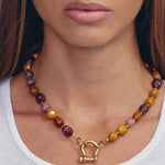 Spicy Dan Gus Necklace - Vermillion