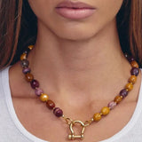 Spicy Dan Gus Necklace - Vermillion