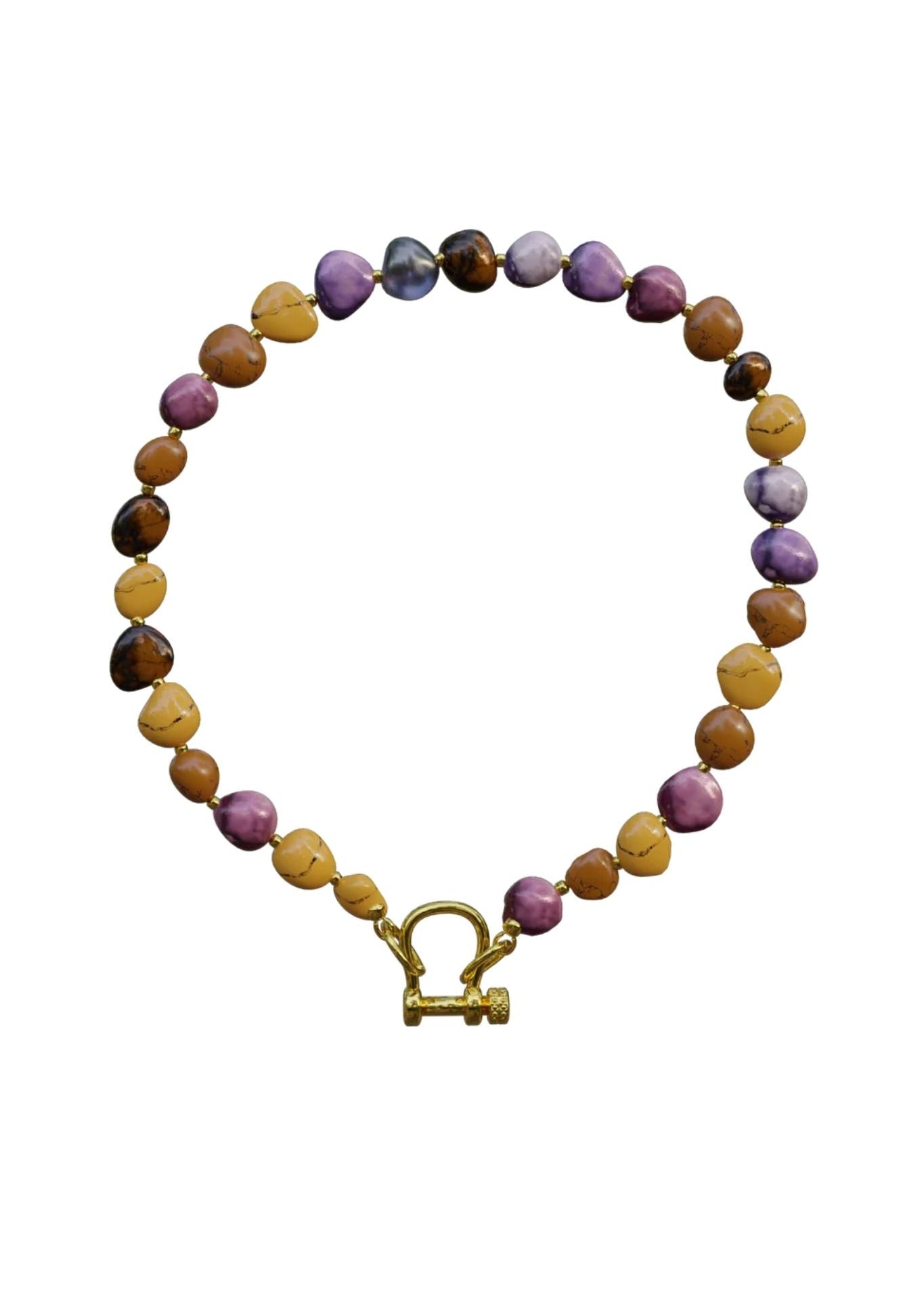 Spicy Dan Gus Necklace - Vermillion