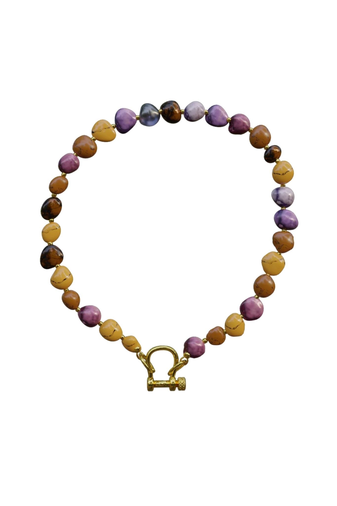 Spicy Dan Gus Necklace - Vermillion