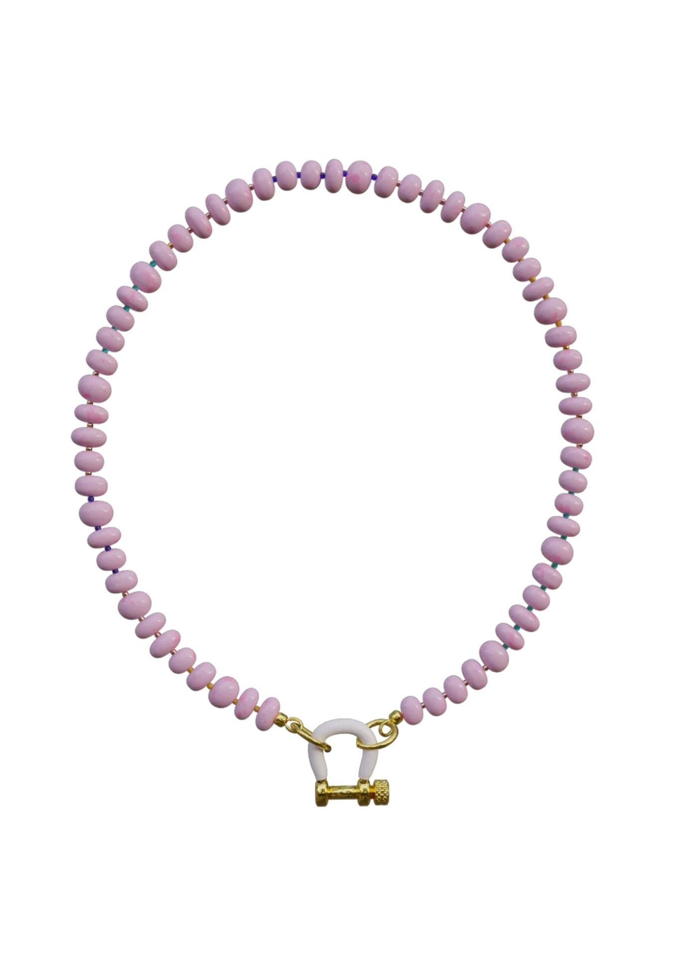Spicy Dan Louie Necklace - Vermillion