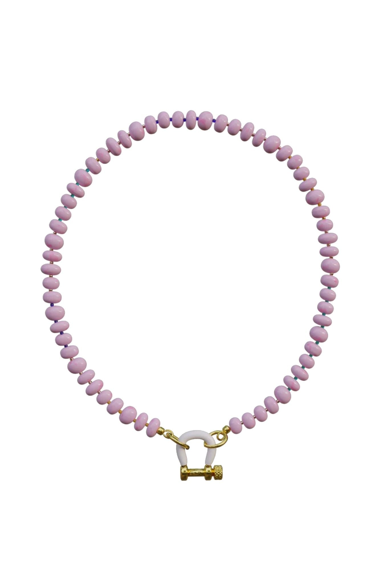 Spicy Dan Louie Necklace - Vermillion