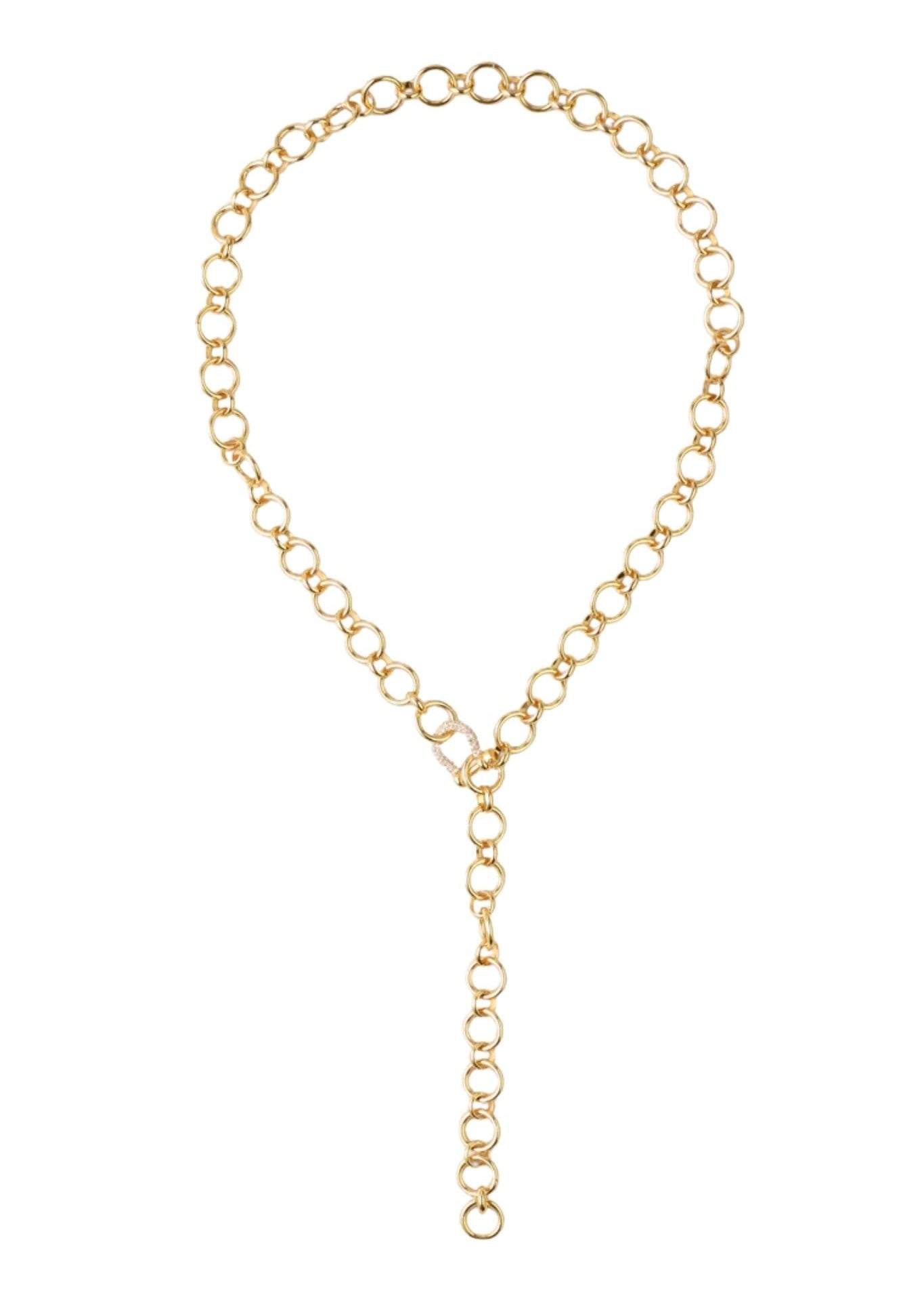 Spicy Dan Luna Chain - Vermillion